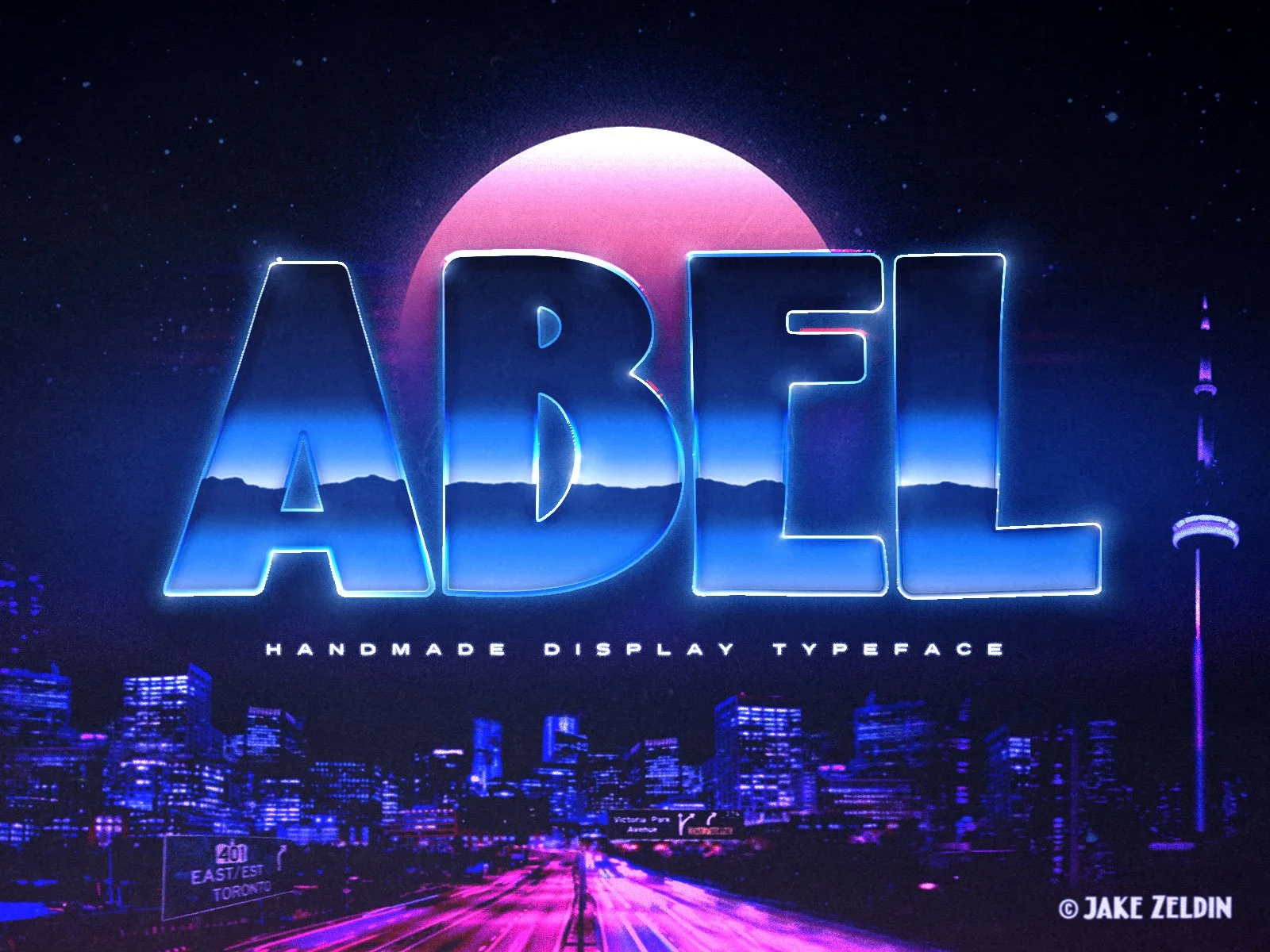 Abel - Handmade Display TypefacE — Zelly Design Co.